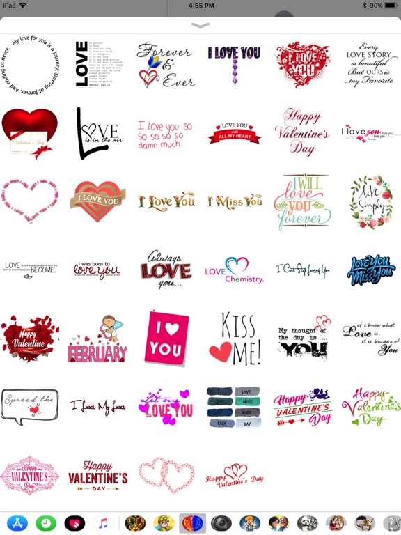 Screenshot #5 pour True Love - Valentine Stickers