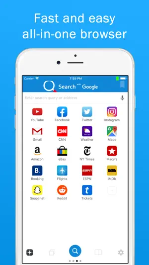 Smart Search & Web Browser screenshot 1