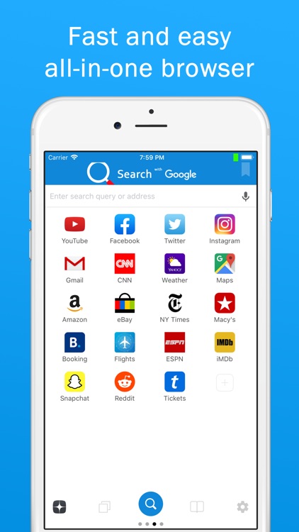 Smart Search & Web Browser screenshot-0