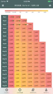 艾宾浩斯list计划表背单词 iphone screenshot 2