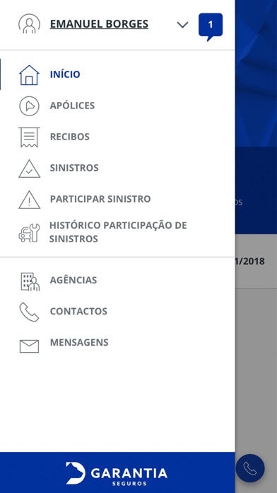 GarantiaMobile Screenshot