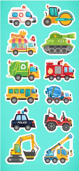 Game screenshot CandyBots Cars & Trucks Junior mod apk