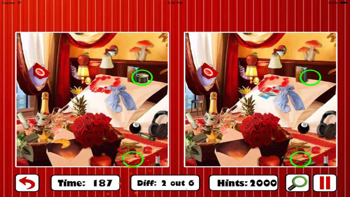 Valentine Find The Difference