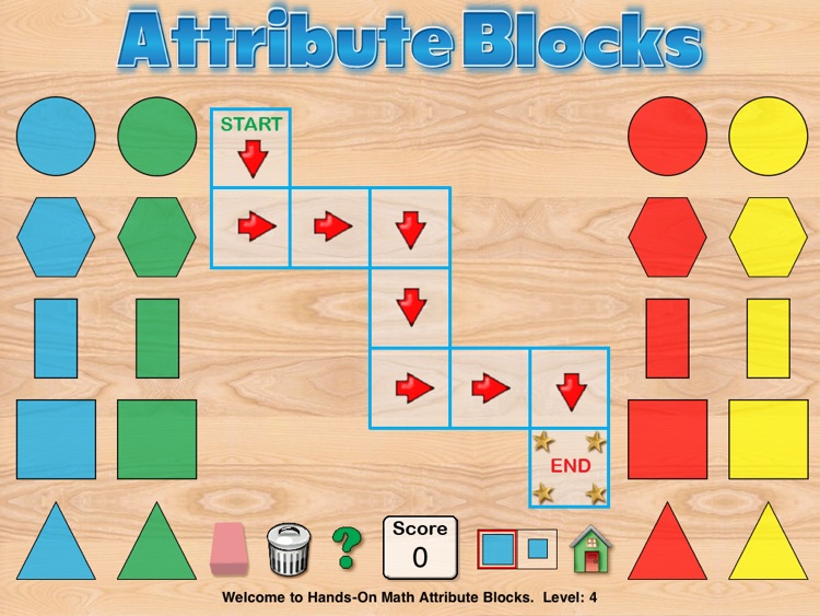 Hands-On Math Attribute Blocks