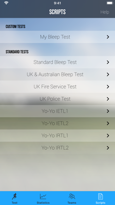 Team Bleep Test screenshot 4