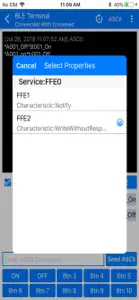 BLE Terminal HM-10 screenshot #4 for iPhone