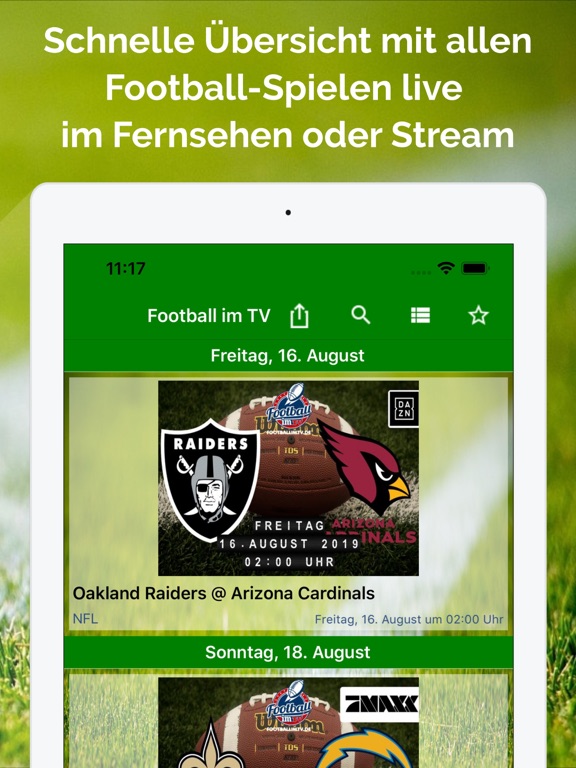 Screenshot #4 pour Football im TV live