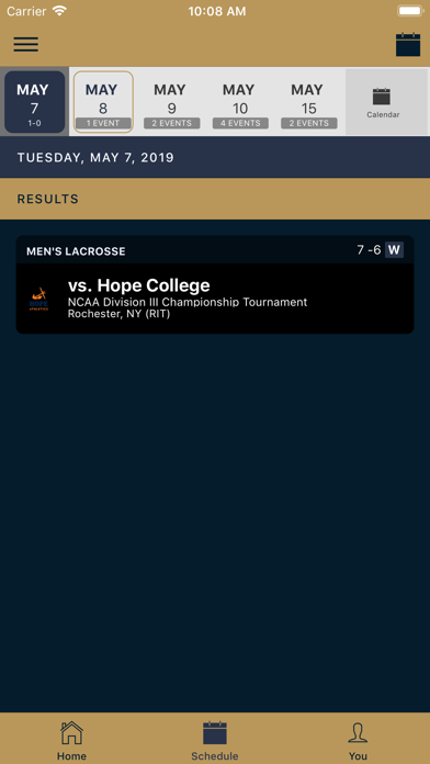 John Carroll Athletics Screenshot