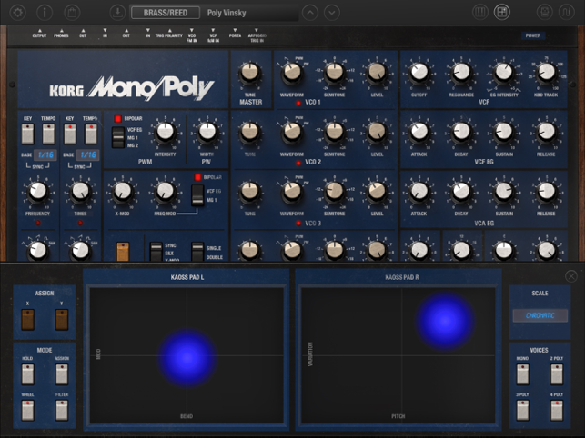 ‎KORG iMono/Poly スクリーンショット