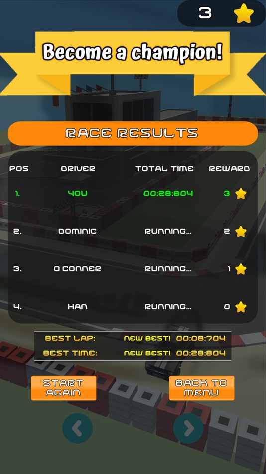 #3. Pocket Circuit Racer (iOS) 由: LudosLabs