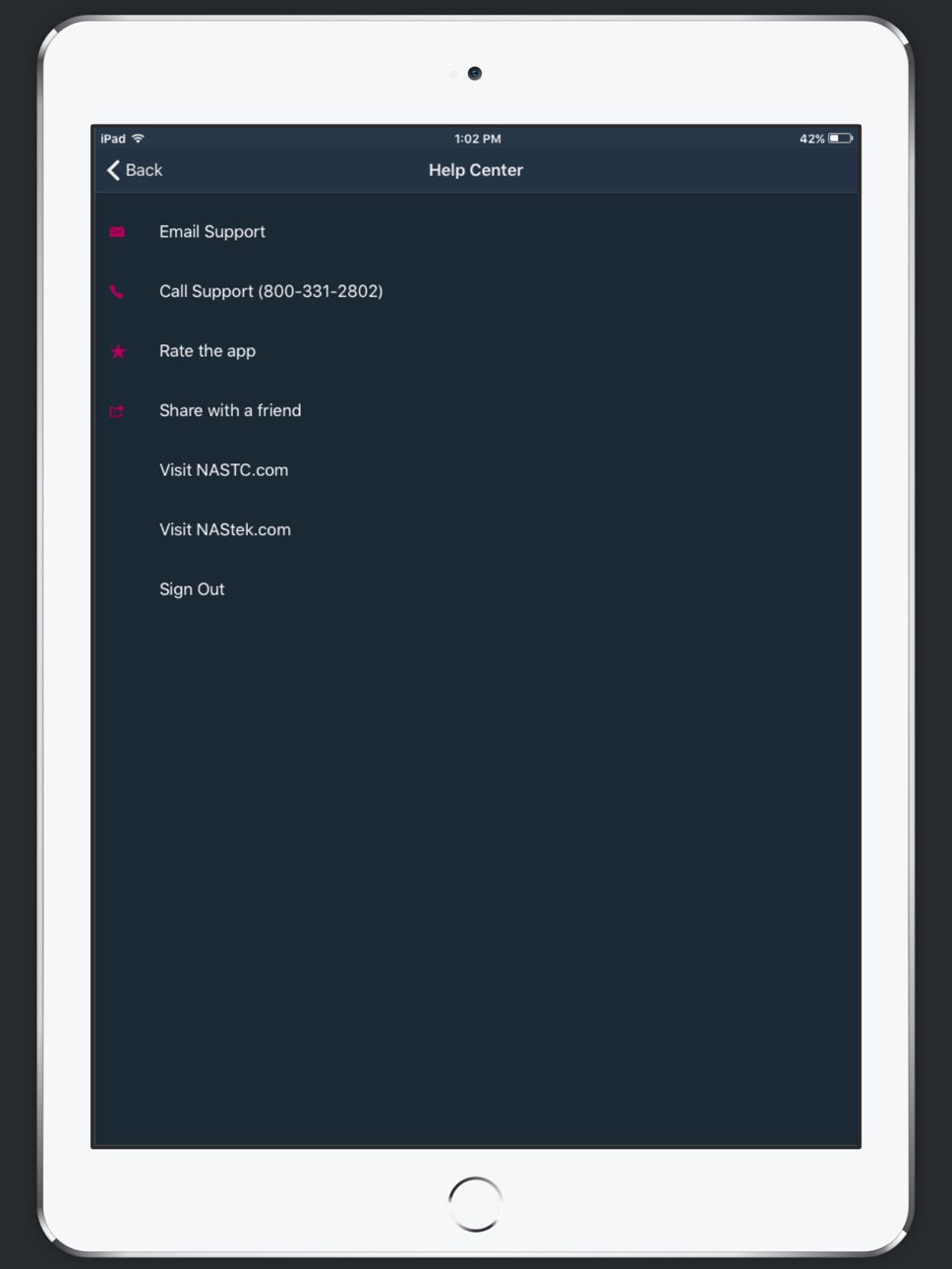 iPad screenshot