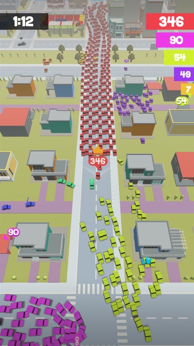 Crowd Drift Cars City io screenshot 4