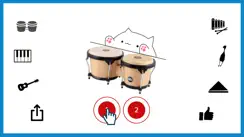 Bongo Cat Musical Instruments iPhone image 1