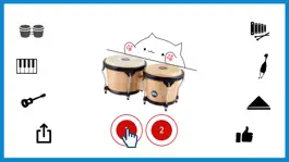 Game screenshot Bongo Cat Musical Instruments mod apk