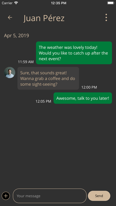 The Circle Group App Screenshot