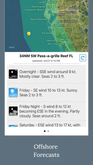 Florida Boating Weather iPhone Screenshot 4