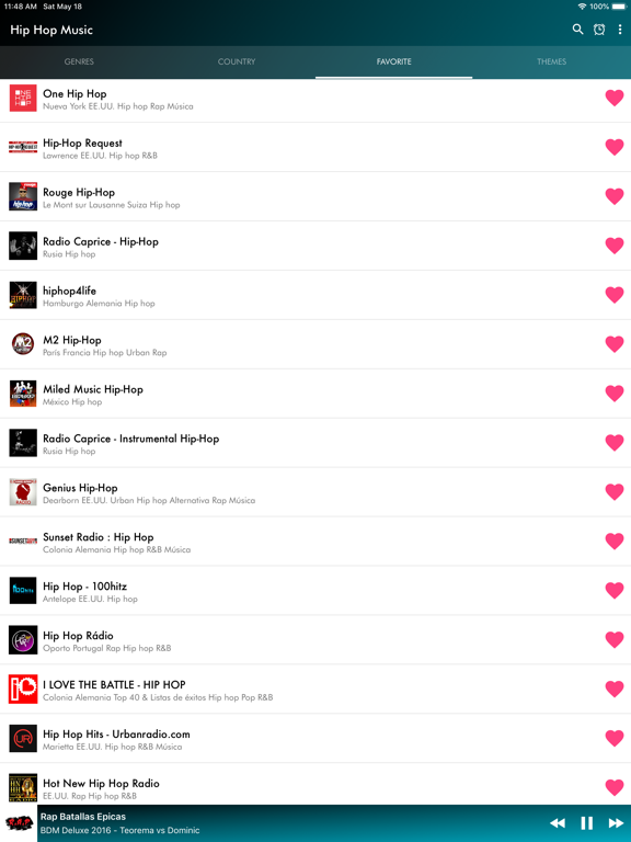 Hip Hop Music R iPad screenshot 4 - Music app