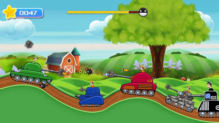 Army Tanks On Hills Mission