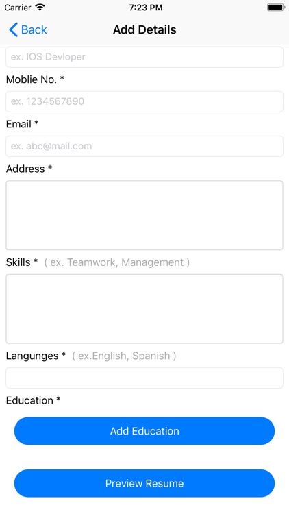 Resume Maker screenshot-4