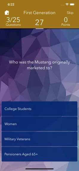 Game screenshot Mustang Trivia hack