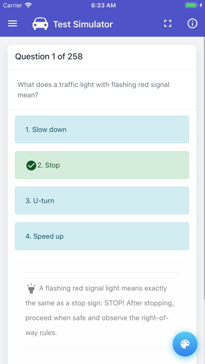 Wisconsin DMV Permit Test screenshot-9