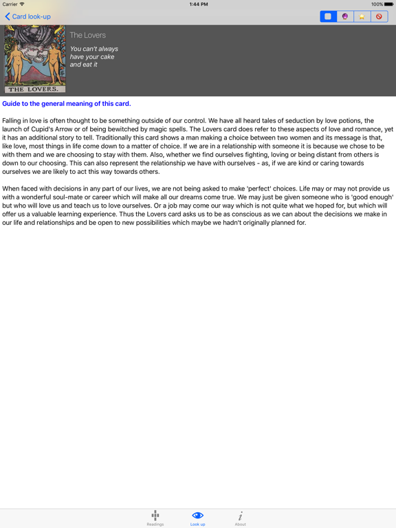 Screenshot #6 pour Learn Tarot