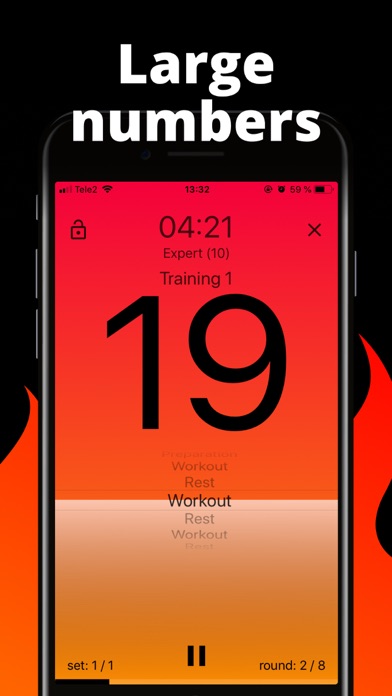 Burn It: Interval Timer Tabata screenshot 2