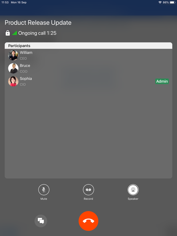 App screenshot