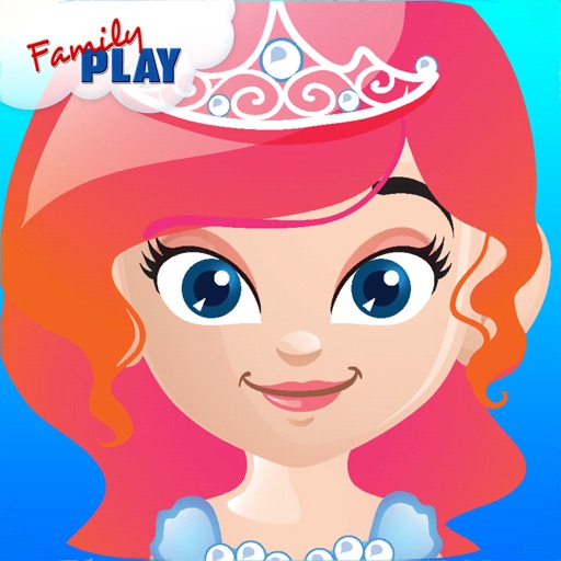 Mermaid Princess Toddler Game icon