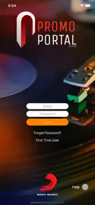Sony Music Promo Portal screenshot #1 for iPhone