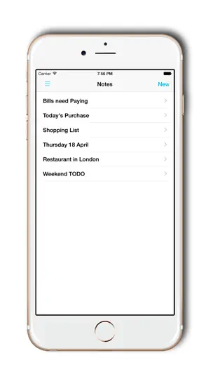 Screenshot von Save Notes - Secure Your Data auf dem iPhone 2