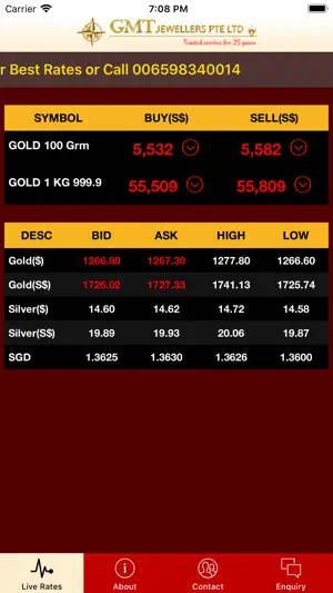 GMT Bullion screenshot 1