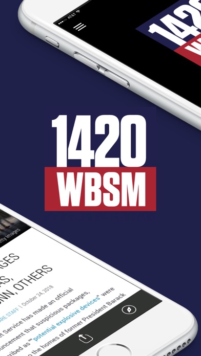 1420 WBSM New Bedford Screenshot