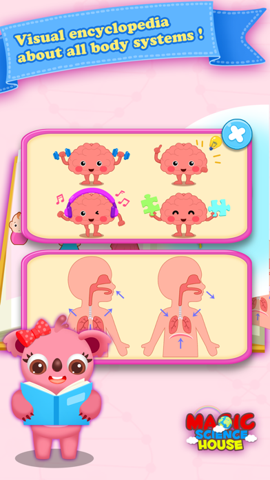 Kids Learn Human Body Girls screenshot 3