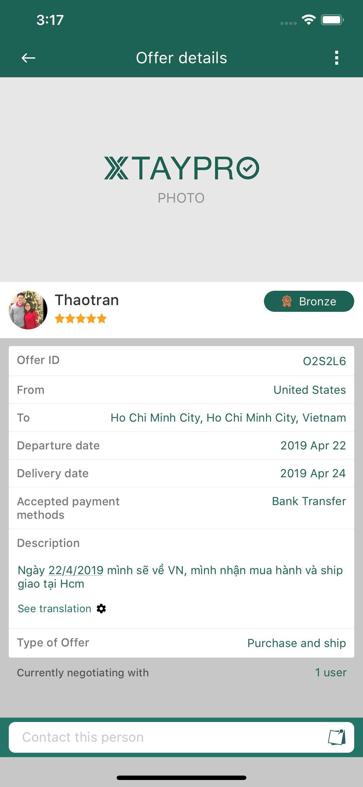 XtayPro Shopping Overseas screenshot 3