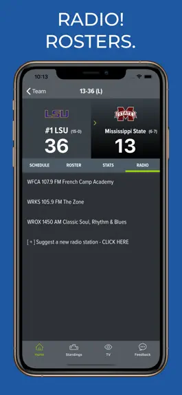 Game screenshot Mississippi State Football App apk