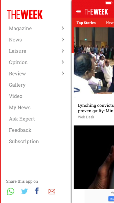 The Week Live Screenshot