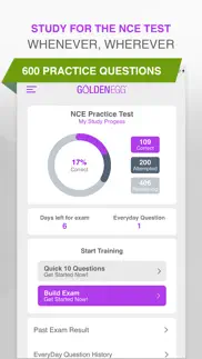 nce practice test pro iphone screenshot 1