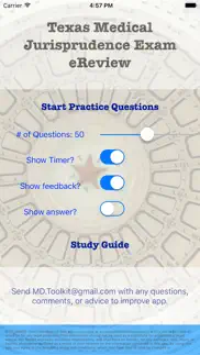 texas med jurisprudence exam iphone screenshot 1
