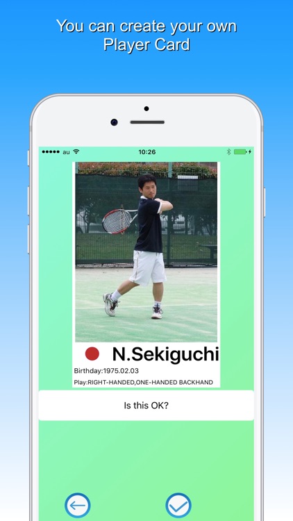 Tennis Score & Card