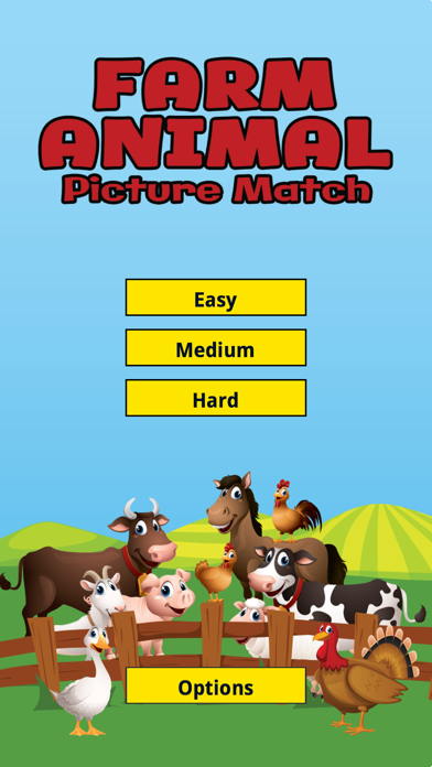 Farm Animal Picture Match screenshot 2
