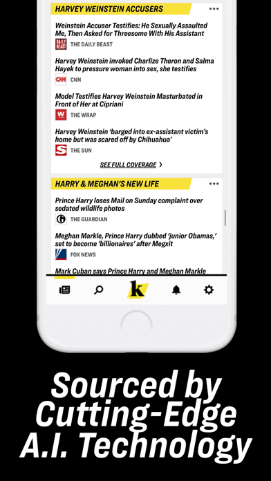 Knewz: Current US News Feed Screenshot