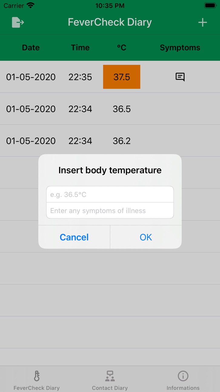 iPhone screenshot