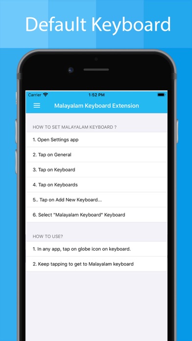 Malayalam Keyboard -Translator Screenshot