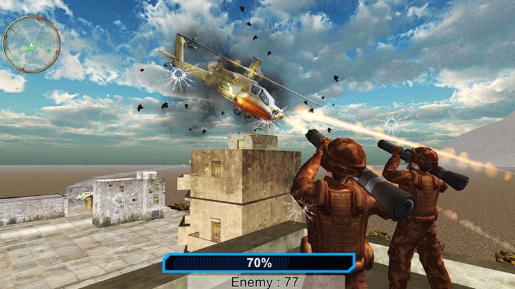 Gunship helicopter: Air Strike screenshot-3