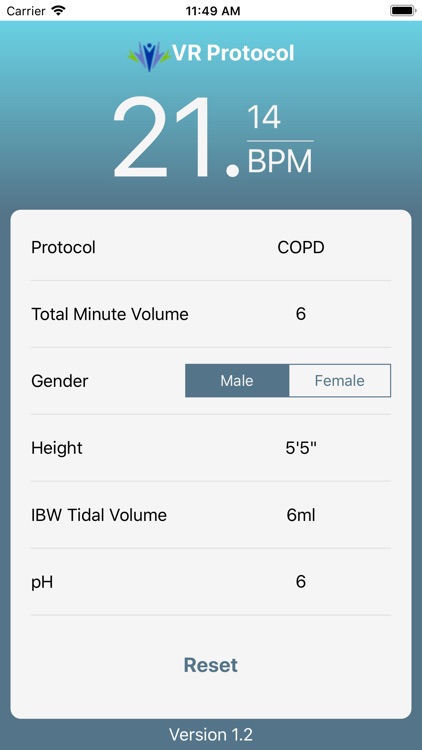 LF Ventilator Protocol