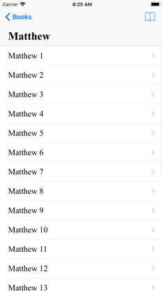 New Testament Reader (KJV) screenshot 2