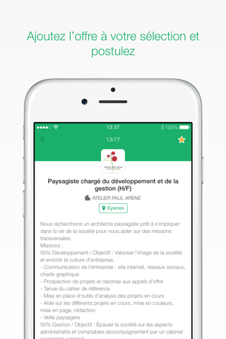 Mes Offres - Pôle emploi screenshot 4