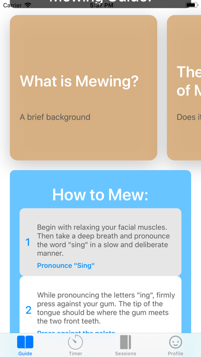Mew: Tongue Placement Workout screenshot 2