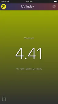 UV Index - App iphone bilder 2
